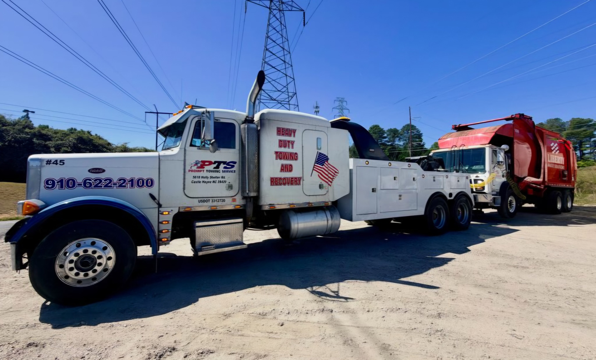 Heavy Duty Towing near Burnett Blvd for Prompt Towing Service