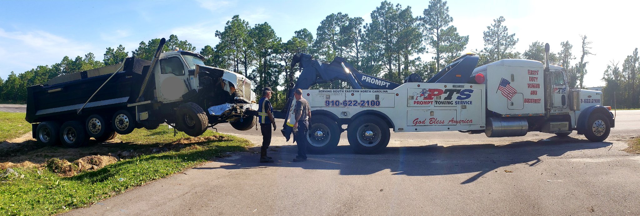 Heavy Duty Towing near Wilmington Port for Prompt Towing Service